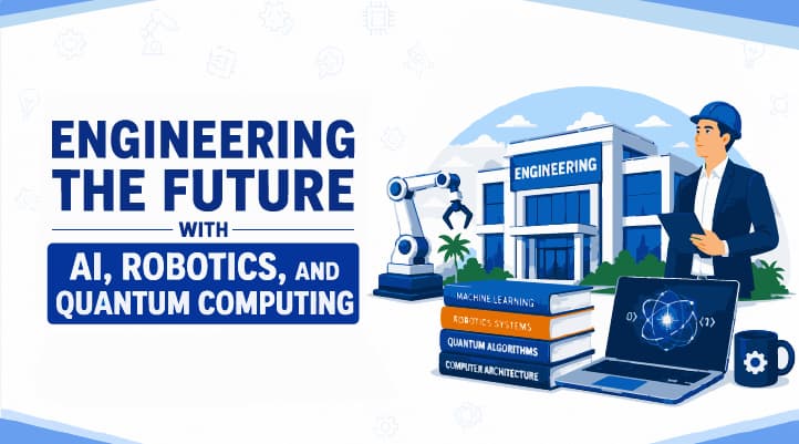 Engineering The Future with AI, Robotics, and Quantum Computing